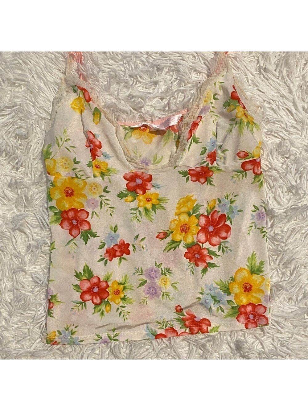 Victoria’s Secret vintage floral Print Women's cami top